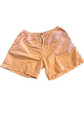 Chubbies chino shorts men’s size large orange elastic waist